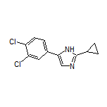 2-Cyclopropyl-5-(3,4-dichlorophenyl)-1H-imidazole