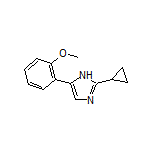 2-Cyclopropyl-5-(2-methoxyphenyl)-1H-imidazole