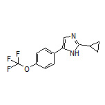 2-Cyclopropyl-5-[4-(trifluoromethoxy)phenyl]-1H-imidazole