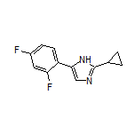 2-Cyclopropyl-5-(2,4-difluorophenyl)-1H-imidazole