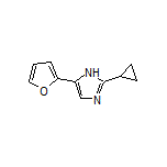 2-Cyclopropyl-5-(2-furyl)-1H-imidazole