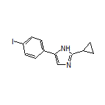 2-Cyclopropyl-5-(4-iodophenyl)-1H-imidazole