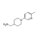 [1-(6-Methyl-3-pyridyl)-4-piperidyl]methanamine