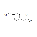 2-[4-(Chloromethyl)phenyl]propanoic Acid