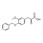 3-[4-(Benzyloxy)-3-methoxyphenyl]-2-oxopropanoic Acid