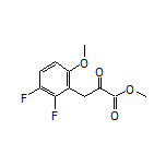 Methyl 3-(2,3-Difluoro-6-methoxyphenyl)-2-oxopropanoate