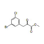 Methyl 3-(3-Bromo-5-chlorophenyl)-2-oxopropanoate