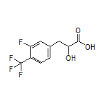 3-[3-Fluoro-4-(trifluoromethyl)phenyl]-2-hydroxypropanoic Acid