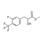 Methyl 3-[3-Fluoro-4-(trifluoromethyl)phenyl]-2-hydroxypropanoate