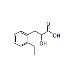 3-(2-Ethylphenyl)-2-hydroxypropanoic Acid