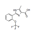 5-Methyl-2-[2-(trifluoromethoxy)phenyl]-1H-imidazole-4-carboxylic Acid