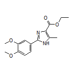 Ethyl 2-(3,4-Dimethoxyphenyl)-5-methyl-1H-imidazole-4-carboxylate