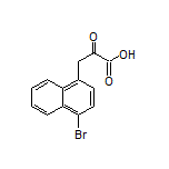 3-(4-Bromo-1-naphthyl)-2-oxopropanoic Acid