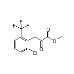 Methyl 3-[2-Chloro-6-(trifluoromethyl)phenyl]-2-oxopropanoate