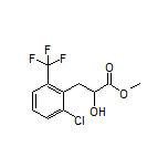 Methyl 3-[2-Chloro-6-(trifluoromethyl)phenyl]-2-hydroxypropanoate