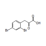 3-(2,4-Dibromophenyl)-2-oxopropanoic Acid