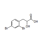 3-(2,4-Dibromophenyl)-2-hydroxypropanoic Acid