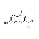 3-(5-Hydroxy-2-methoxyphenyl)-2-oxopropanoic Acid