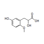 2-Hydroxy-3-(5-hydroxy-2-methoxyphenyl)propanoic Acid