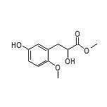 Methyl 2-Hydroxy-3-(5-hydroxy-2-methoxyphenyl)propanoate