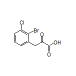 3-(2-Bromo-3-chlorophenyl)-2-oxopropanoic Acid