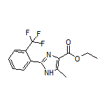 Ethyl 5-Methyl-2-[2-(trifluoromethyl)phenyl]-1H-imidazole-4-carboxylate