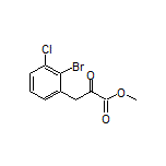 Methyl 3-(2-Bromo-3-chlorophenyl)-2-oxopropanoate