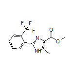 Methyl 5-Methyl-2-[2-(trifluoromethyl)phenyl]-1H-imidazole-4-carboxylate