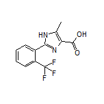 5-Methyl-2-[2-(trifluoromethyl)phenyl]-1H-imidazole-4-carboxylic Acid