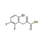 3-(6-Bromo-2,3-difluorophenyl)-2-oxopropanoic Acid