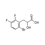 3-(6-Bromo-2,3-difluorophenyl)-2-hydroxypropanoic Acid