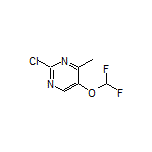 2-Chloro-5-(difluoromethoxy)-4-methylpyrimidine