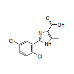 2-(2,5-Dichlorophenyl)-5-methyl-1H-imidazole-4-carboxylic Acid