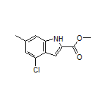 Methyl 4-Chloro-6-methyl-1H-indole-2-carboxylate