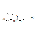 Methyl (4-Methyl-3-piperidyl)carbamate Hydrochloride