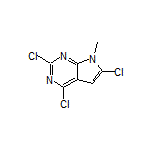 2,4,6-Trichloro-7-methyl-7H-pyrrolo[2,3-d]pyrimidine