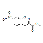 Methyl 3-(2-Methoxy-4-nitrophenyl)-2-oxopropanoate