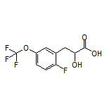 3-[2-Fluoro-5-(trifluoromethoxy)phenyl]-2-hydroxypropanoic Acid