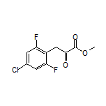 Methyl 3-(4-Chloro-2,6-difluorophenyl)-2-oxopropanoate