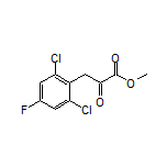 Methyl 3-(2,6-Dichloro-4-fluorophenyl)-2-oxopropanoate