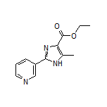 Ethyl 5-Methyl-2-(3-pyridyl)-1H-imidazole-4-carboxylate