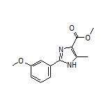 Methyl 2-(3-Methoxyphenyl)-5-methyl-1H-imidazole-4-carboxylate