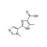 3’,5-Dimethyl-1H,3’H-[2,4’-biimidazole]-4-carboxylic Acid