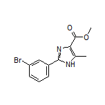 Methyl 2-(3-Bromophenyl)-5-methyl-1H-imidazole-4-carboxylate