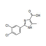 2-(3,4-Dichlorophenyl)-5-methyl-1H-imidazole-4-carboxylic Acid