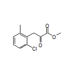 Methyl 3-(2-Chloro-6-methylphenyl)-2-oxopropanoate