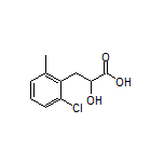 3-(2-Chloro-6-methylphenyl)-2-hydroxypropanoic Acid