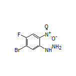 (5-Bromo-4-fluoro-2-nitrophenyl)hydrazine