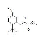 Methyl 3-[5-Methoxy-2-(trifluoromethyl)phenyl]-2-oxopropanoate