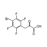 3-(4-Bromo-2,3,5,6-tetrafluorophenyl)-2-oxopropanoic Acid